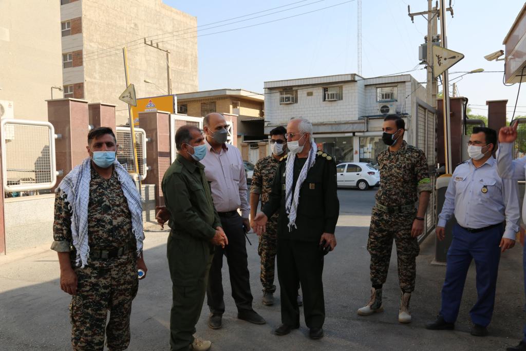رزمایش خود حفاظتی در گاز خوزستان برگزاری شد