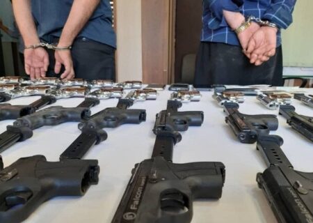 دستگیری اعضای باند قاچاق سلاح و مهمات در شادگان