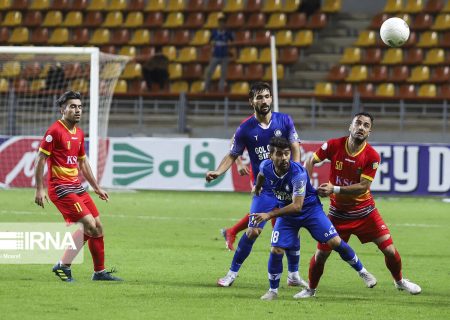 شکست تیم فولاد خوزستان در برابر تیم برابر گل گهر