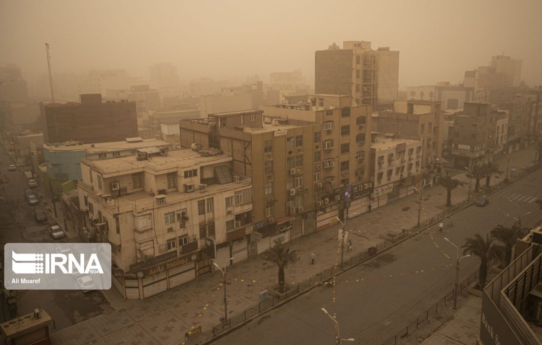 هشدار هواشناسی خوزستان نسبت به آلودگی هوا