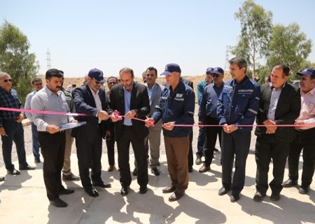 پروژه ایمن سازی تأسیسات ذخیره و بارگیری مایعات گازی ژوراسیک در شرکت بهره برداری نفت و گاز مسجدسلیمان افتتاح شد