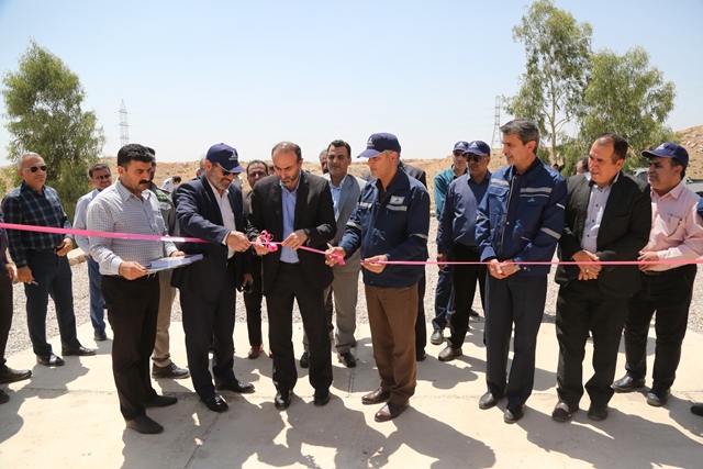 پروژه ایمن سازی تأسیسات ذخیره و بارگیری مایعات گازی ژوراسیک در شرکت بهره برداری نفت و گاز مسجدسلیمان افتتاح شد