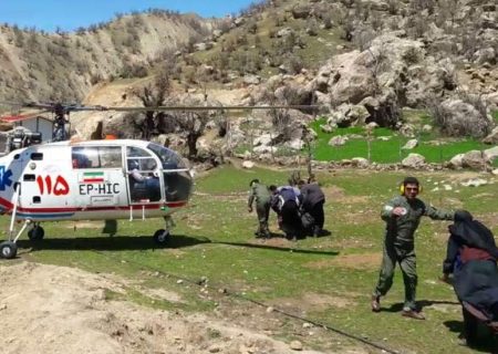 ماموریت نفس گیر اورژانس هوایی در بام ایران