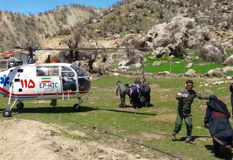 ماموریت نفس گیر اورژانس هوایی در بام ایران