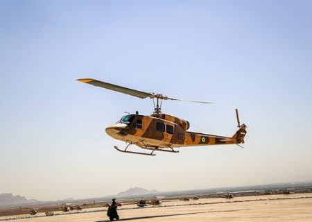 کُشته شدن ۴ نفر در حادثه سقوط بالگرد هوانیروز ارتش