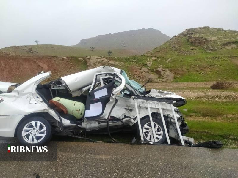 مرگ ۲ نفر در یک تصادف زنجیره‌ای خوزستان