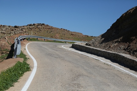 بهره برداری از پروژه عام المنفعه ایمن سازی جاده روستای گچ خلج ذیلایی