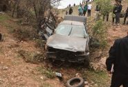 کشته شدن ۳راننده به دنبال واژگونی سه خودرو «شوتی» در جاده یاسوج به اصفهان