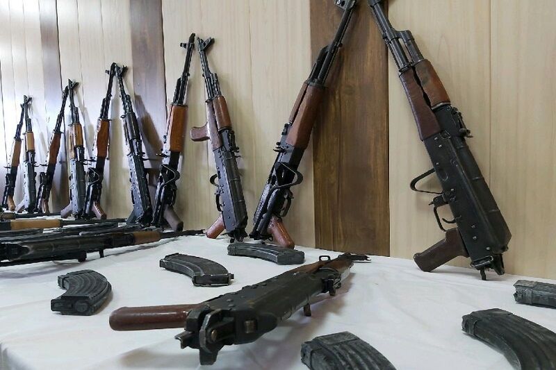کشف ۳۴ قبضه سلاح غیرمجاز در ۳ شهرستان خوزستان