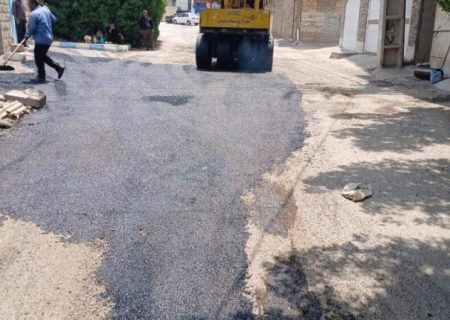 بهسازی معابر نفتون و سرکوره‌ها با دستور شهردار کلید خورد