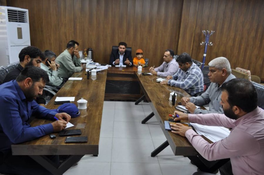 بررسی چالش‌ها و هماهنگی واحدها در نشست تخصصی حوزه خدمات شهری شهرداری مسجدسلیمان