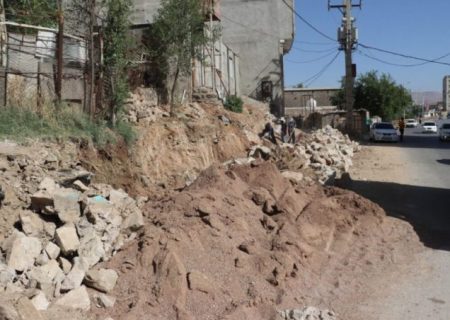 ورودی منطقه هشت بنگله ساماندهی می‌شود