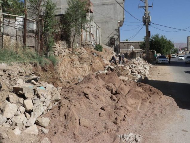 ورودی منطقه هشت بنگله ساماندهی می‌شود