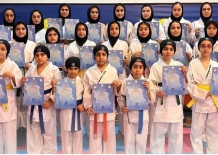 کسب مقام سوم مسابقات کشوری توسط دختران کاراته کا مسجدسلیمانی