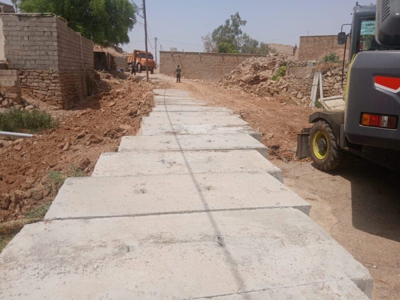 کانال‌های باغ چشمه‌علی ایمن‌سازی شد