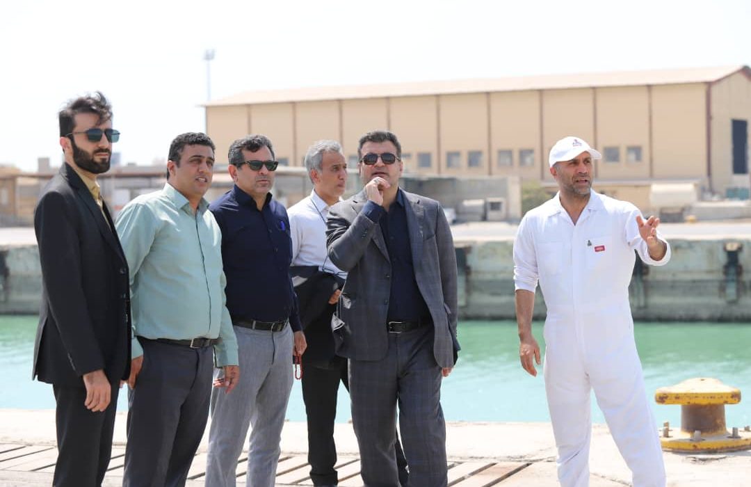 بازدید مدیرکل حراست شرکت ملی نفت از ناحیه بوشهر شرکت نفت فلات قاره ایران