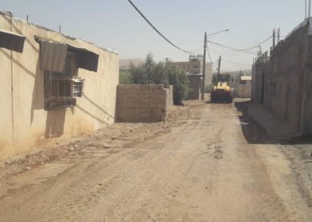 ساماندهی محوطه بیرونی آرامستان بهشت زهرای چهاربیشه با اجرای عملیات عمرانی