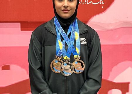 درخشش دختر وزنه بردار مسجدسلیمانی در مسابقات کشوری