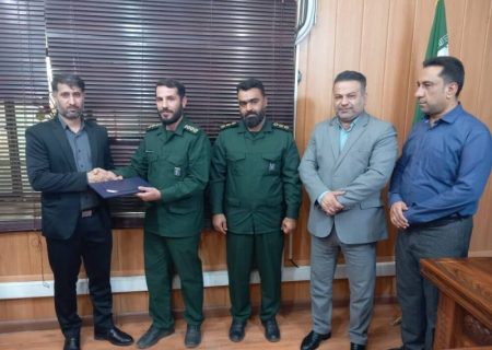 برگزاری معارفه فرمانده پایگاه مقاومت بسیج شهرداری مسجدسلیمان