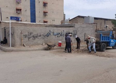 اجرای طرح گسترده نخاله‌برداری در مناطق مختلف مسجدسلیمان