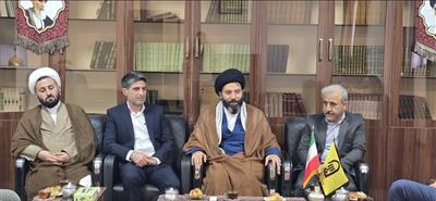 دیدار مدیرعامل شرکت بهره‌برداری نفت و گاز مسجدسلیمان با امام جمعه شهرستان