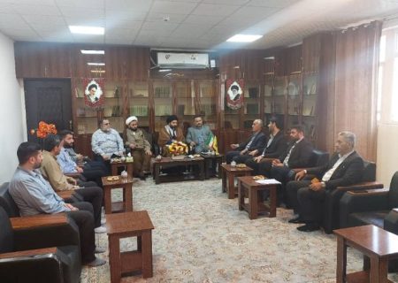 دیدار شهردار و اعضای شورای اسلامی شهر مسجدسلیمان با امام جمعه جدید شهرستان