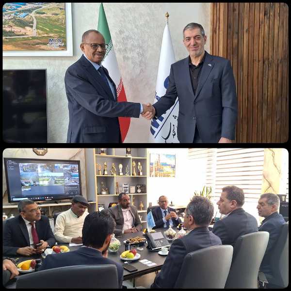 توسعه مناسبات اقتصادی ایران و سودان در کانون توجه سفیر سودان و مدیرعامل پتروشیمی مسجدسلیمان