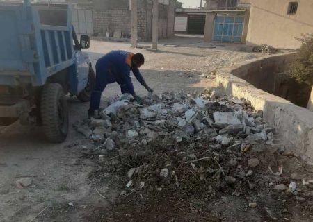 گزارش عملکرد هفتگی معاونت خدمات شهری شهرداری مسجدسلیمان