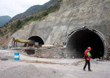 اتمام عملیات بتن ریزی تونل شهرکرد – فارسان – مسجدسلیمان