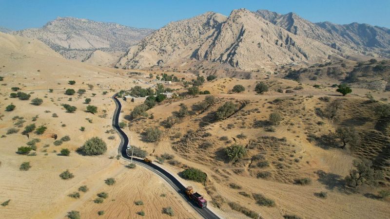 عملیات بهسازی جاده فهیم‌آباد – چلوار؛ تحقق دیرینه روستاییان اندیکا