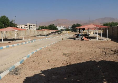 عملیات اجرایی پارک بانوان در مسجدسلیمان در حال انجام است