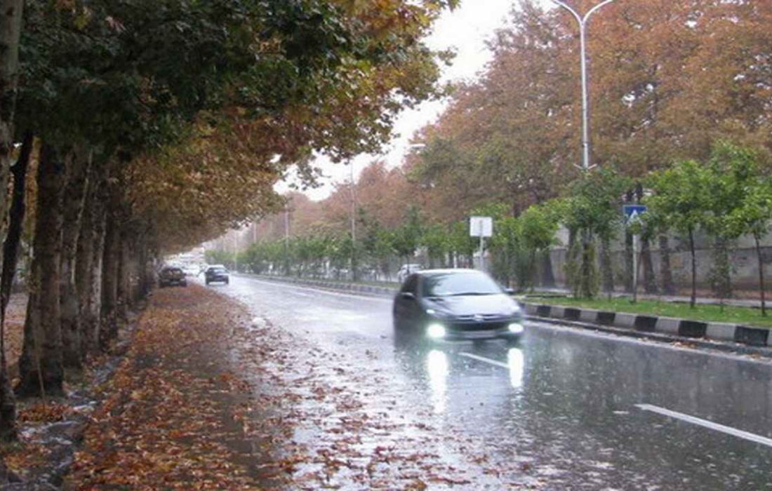 ترنم باران در مناطق مختلف فارس