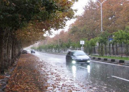 ترنم باران در مناطق مختلف فارس