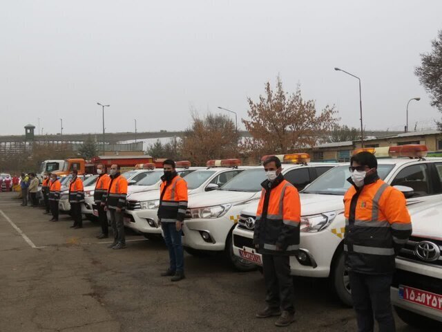 راهداری خوزستان در آماده‌باش کامل همزمان با ورود سامانه بارشی