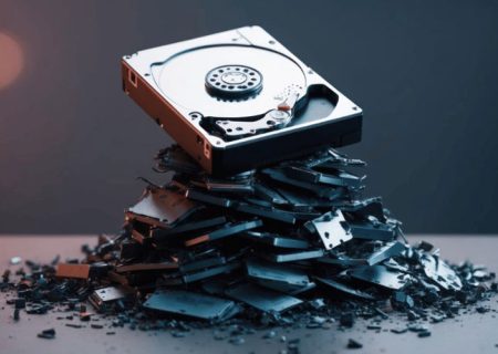 راهنمای کامل حذف و نابودی ایمن هارد دیسک‌های قدیمی