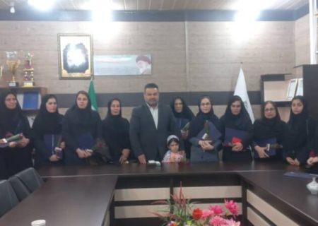 تجلیل از بانوان شاغل شهرداری مسجدسلیمان همزمان با ولادت حضرت زهرا(س)
