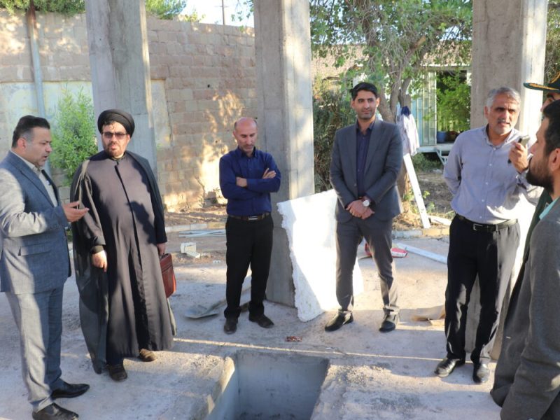 پروژه یادمان شهید گمنام زیر نظر شهردار و ریاست دادگستری شهرستان مسجدسلیمان پایش شد