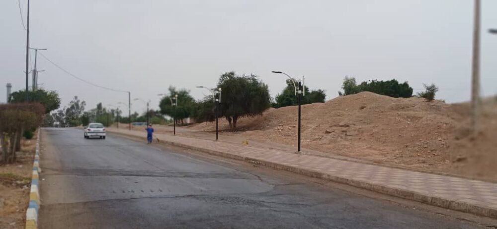 پاکسازی و بهسازی محیطی در بلوار بیبیان