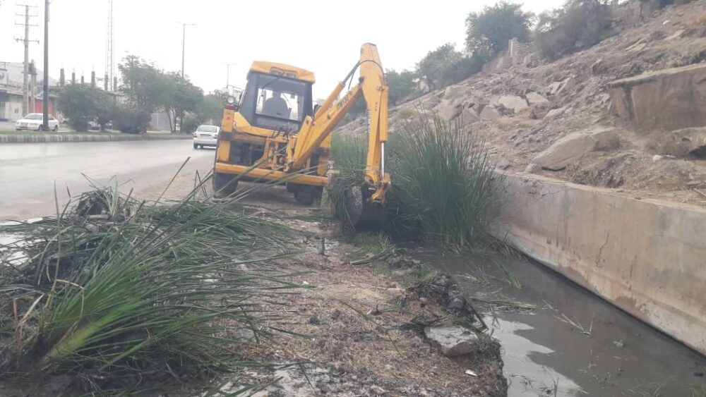 کانال نفتک به ریلوی لایروبی شد