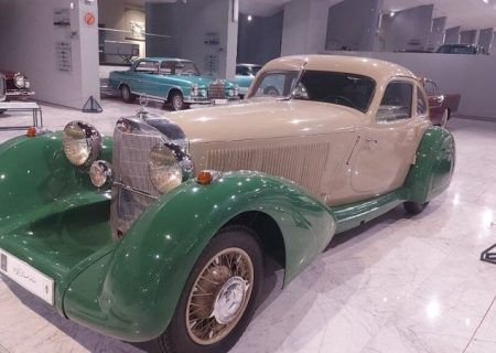 نادرترین مرسدس بنز جهان در ایران است / کمپانی بنز مشتری خودروی شخصی رضا شاه