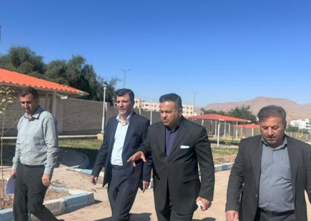بازدید سرپرست فرمانداری مسجدسلیمان از روند پایانی احداث ۲ پروژه عمرانی شهرداری مسجدسلیمان