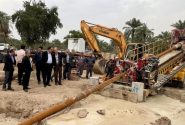 ⭕️بازدید مدیرعامل مناطق نفت‌خیز جنوب از پروژه عبور خط لوله چاه‌های آبتیمور از بستر کارون