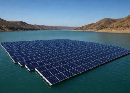 آغاز احداث نخستین نیروگاه خورشیدی شناور کشور در خوزستان