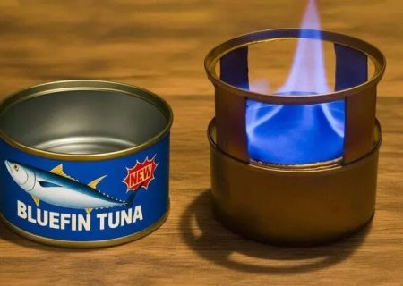 آموزش ساخت شمع اضطراری با قوطی تن ماهی در زمان قطعی برق