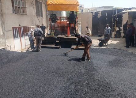 تحول در سیمای شهری مسجدسلیمان؛ پایان عملیات نخاله‌برداری و آغاز آسفالت‌ریزی در منطقه ۱۷ شهریور