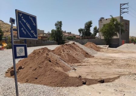 پاسخ به مطالبه ساکنان نمره هشت و بی‌بیان؛  عملیات زیرسازی محور نمره هشت انجام شد