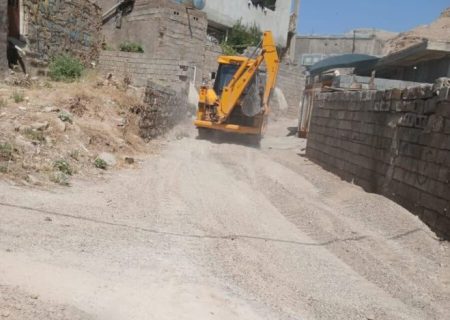 پاسخ شهرداری مسجدسلیمان به مطالبه ساکنان مالجونکی با اجرای عملیات پاکسازی و زیرسازی معابر